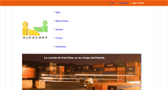 Desktop Screenshot of corporacionaldana.com